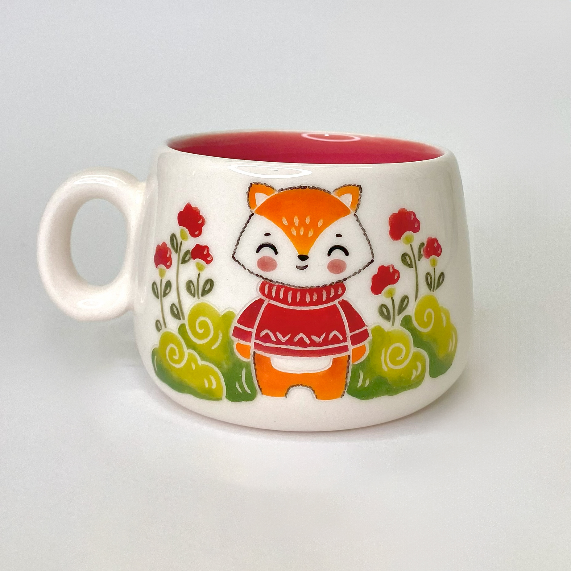 ماگ سرامیکی طرح روباه