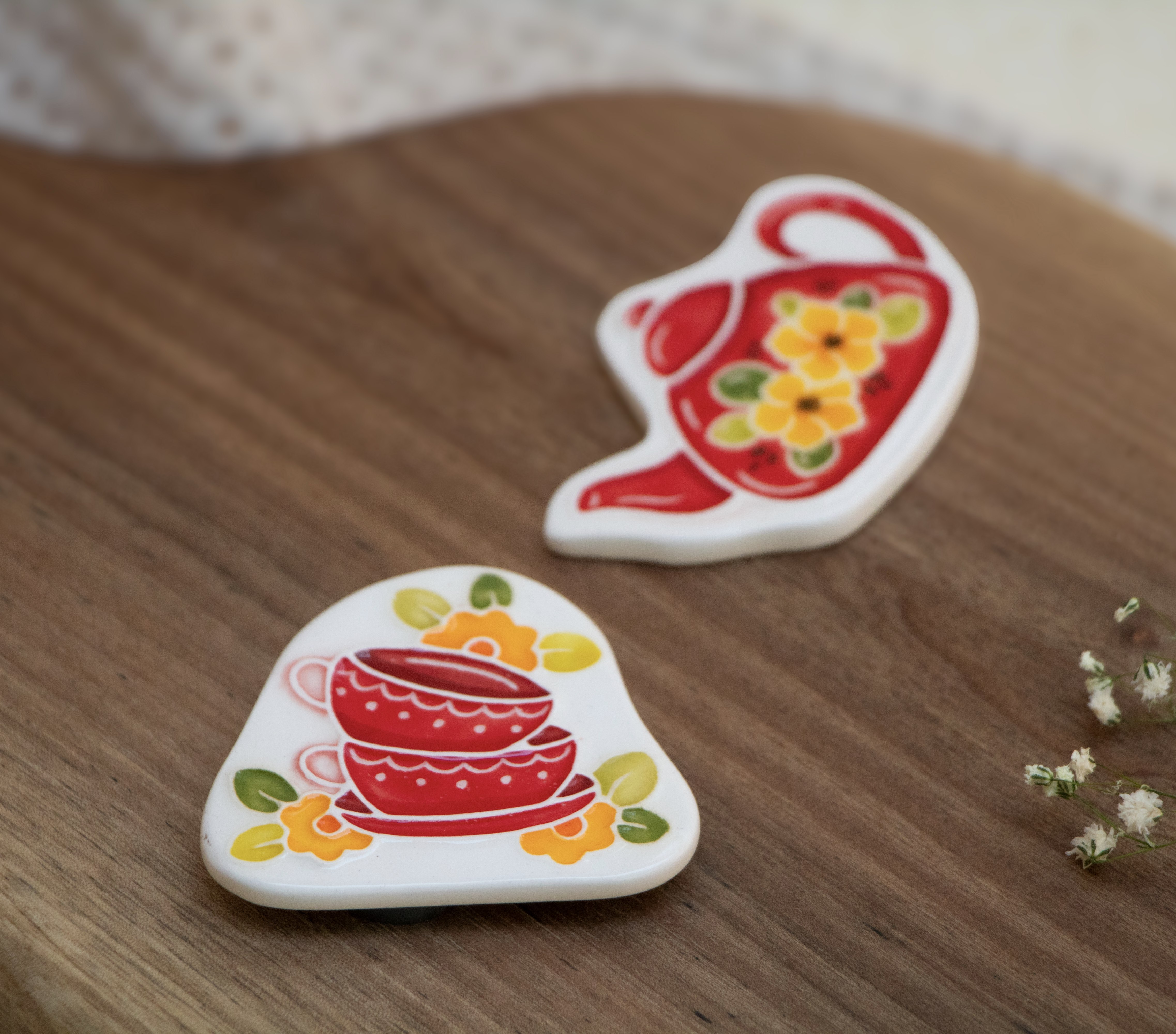 مگنت یخچال سرامیکی طرح قوری