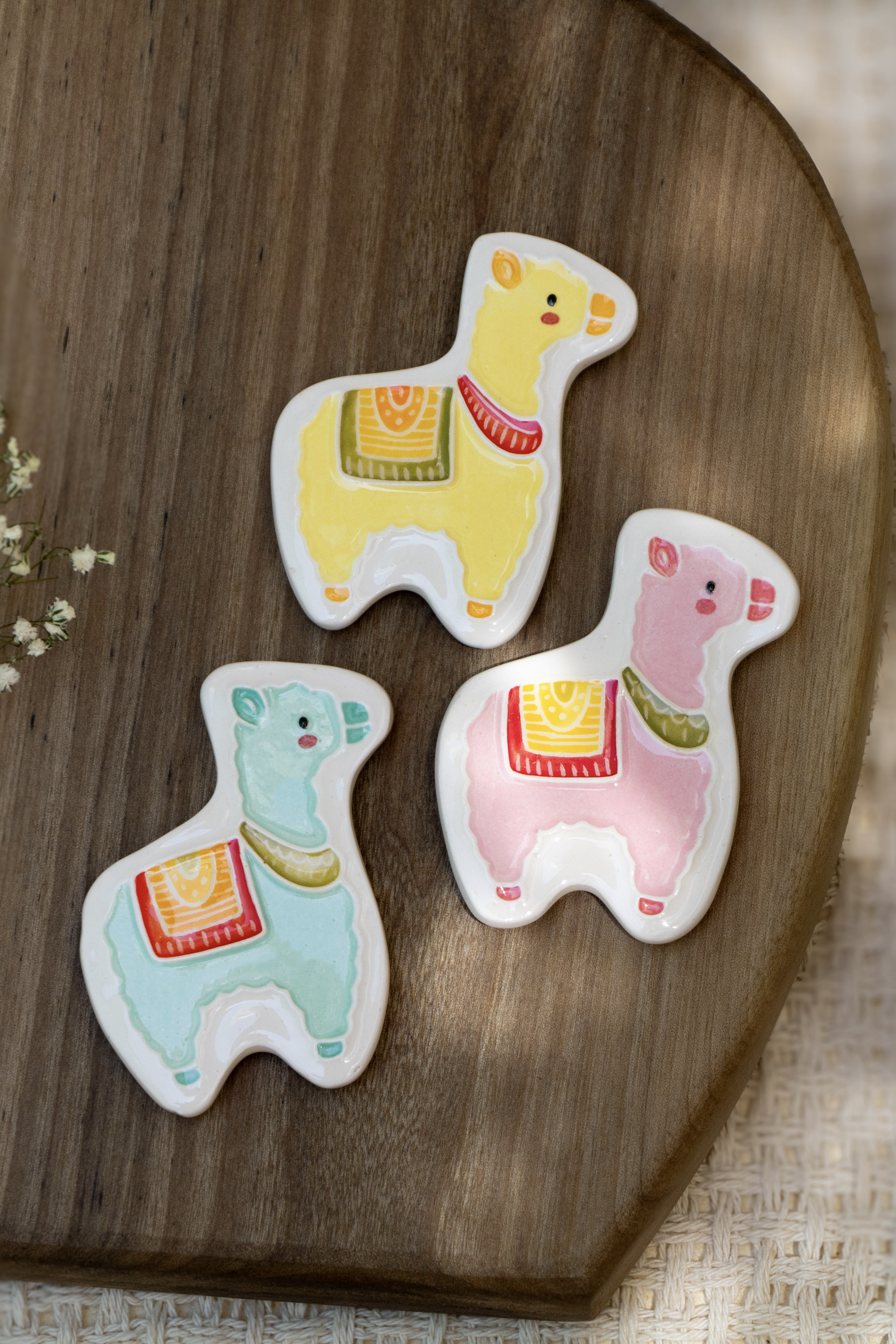 مگنت یخچال سرامیکی طرح لاما