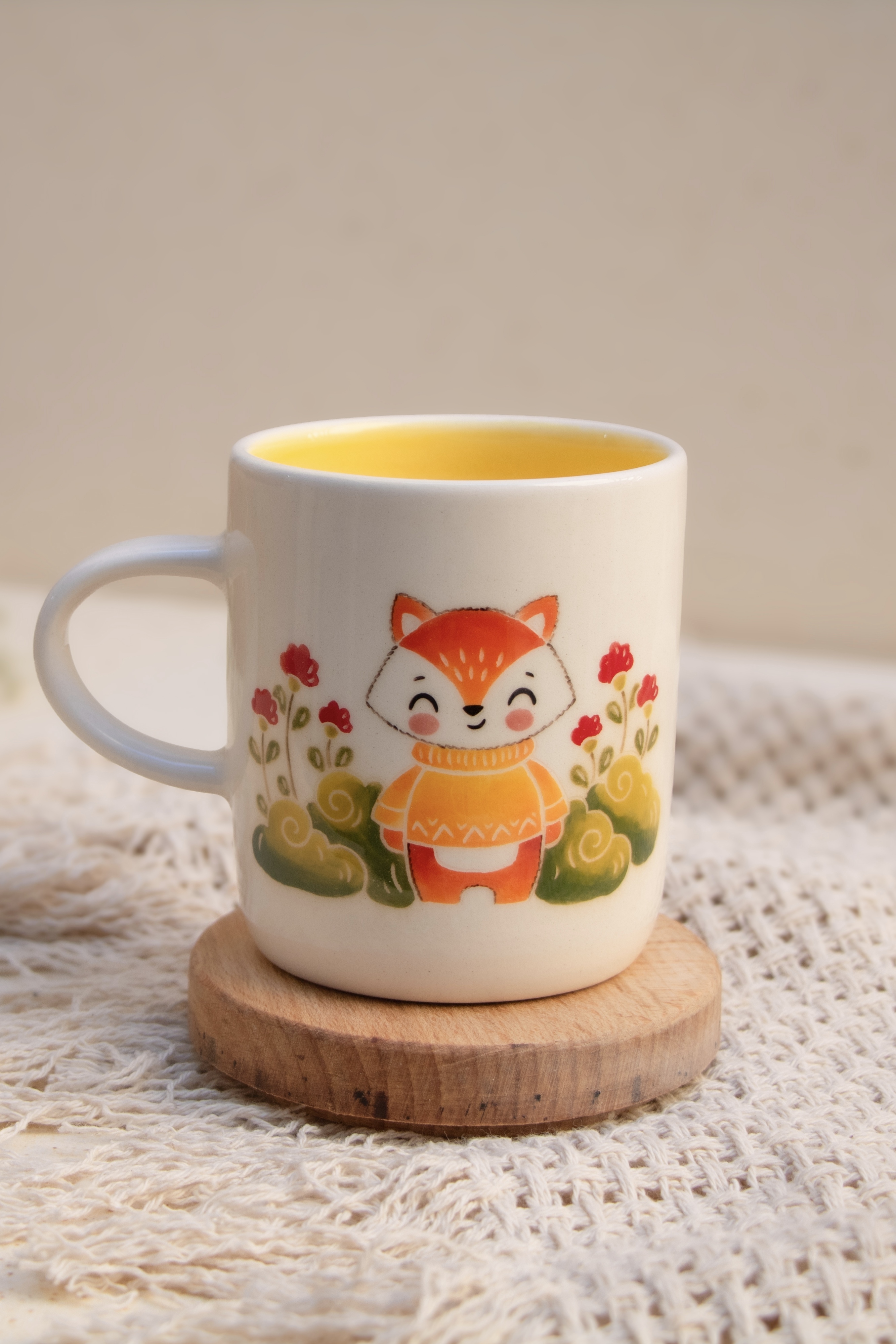 ماگ سرامیکی طرح روباه